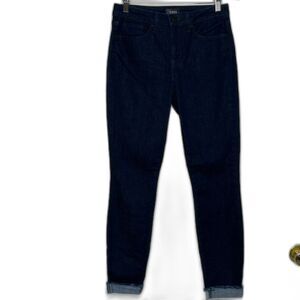 NYDJ NOT YOUR DAUGHTERS JEANS AMI SKINNY CUFFED DARK WASH SIZE 0 NWOT